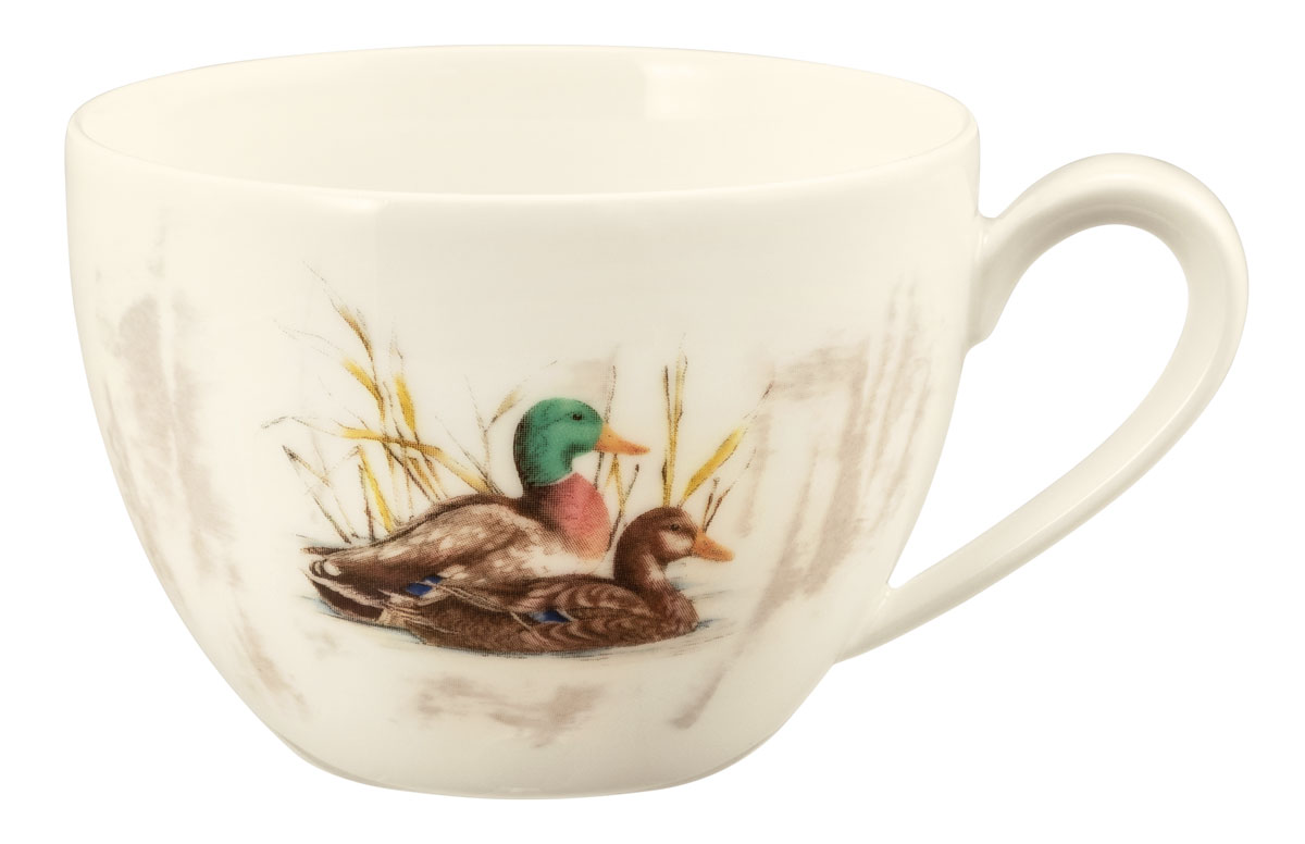 Tettau Saphir Stockente Kaffeeobertasse